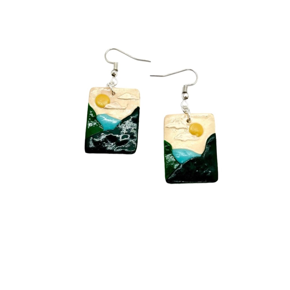 Seaside Mountain Earrings